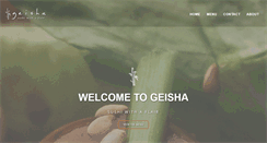 Desktop Screenshot of geisha-sushi.com